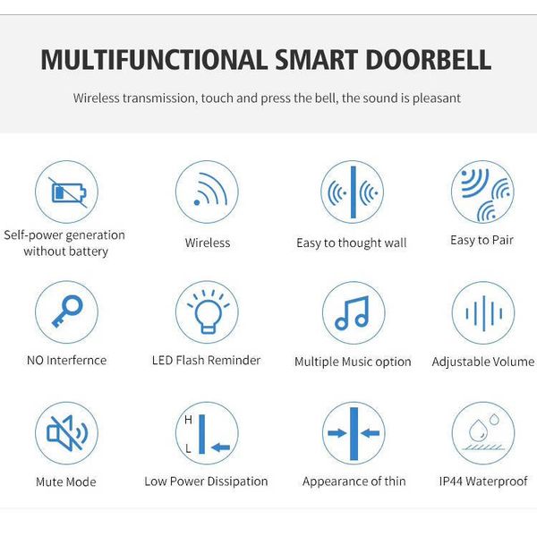 زنگ بی سیم مدل N189-BB