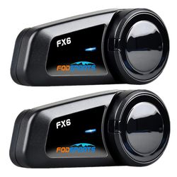 هدست کلاه کاسکت فوداسپورتس مدل FX66T مجموعه دو عددی