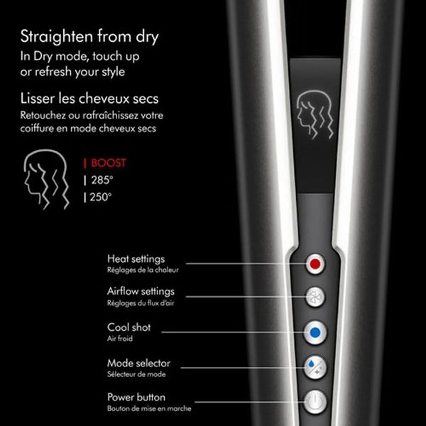 اتو و حالت‌دهنده‌ مو دایسون مدل Dyson Airstrait HT01