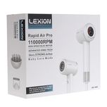 سشوار حرفه ای 1600 وات لکسیون مدل Rapid Air Pro HD:1698