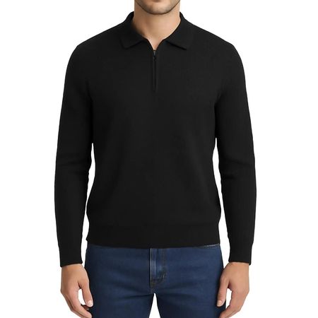 پلیور یقه برگردان مردانه مدل MDSS-NI8057