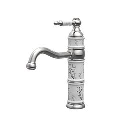 شیر روشویی کسری مدل توکیو سفیدکروم