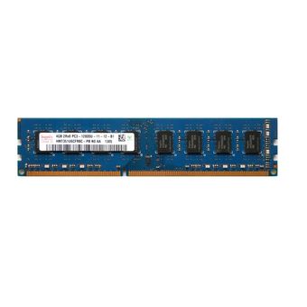 رم کامپیوتر DDR3 دو کاناله 1600 مگاهرتز CL11 هاینیکس مدل 12800U ظرفیت 4 گیگابایت (استوک)
