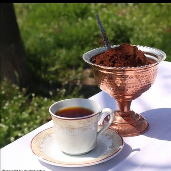 پودر قهوه هسته خرما مخصوص اسپرسو  - 500 گرم