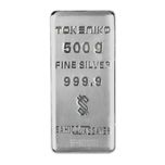 شمش نقره 500 گرمی توکنیکو