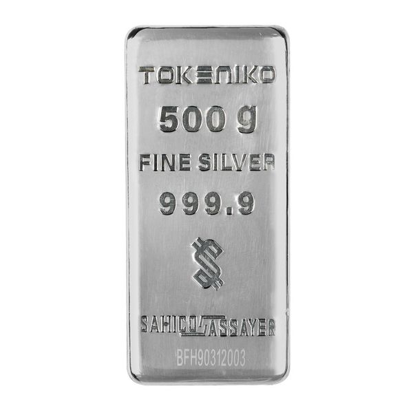 شمش نقره 500 گرمی توکنیکو