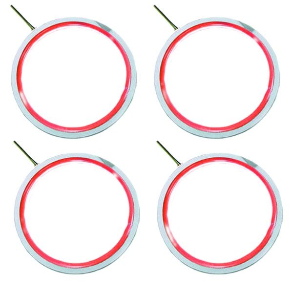 ست حلقه فلکسی چراغ جلو مدل red.ty بسته 4 عددی