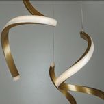 لوستر آویز شاهان تک مدل spiral3