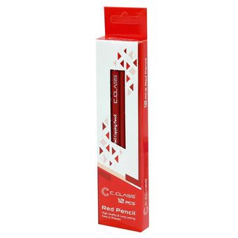 مداد قرمز سی.کلاس مدل RCP-131 بسته 12 عددی