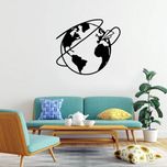 استیکر دیواری طرح worldmap