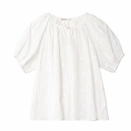 بلوز آستین کوتاه یقه گرد زنانه مدل MDS-K-CH6170