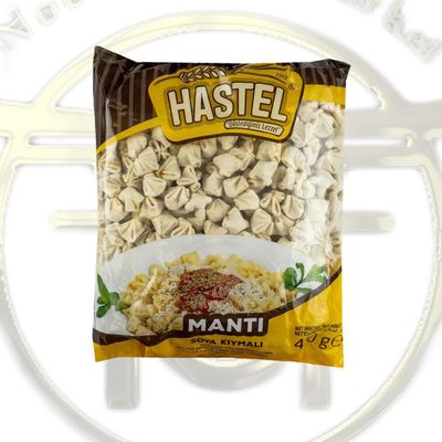 مانتی با سویا و گوشت چرخ کرده هاستل 400 گرم