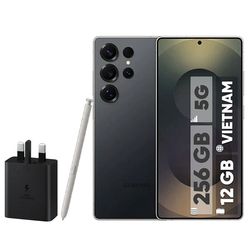 گوشی موبایل سامسونگ مدل Galaxy S25 Ultra دو سیم کارت ظرفیت 256 گیگابایت و رم 12 گیگابایت - پک ویتنام - به همراه شارژر 45 وات سام