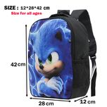کوله پشتی مدل SONIC - 150030 به همراه جامدادی