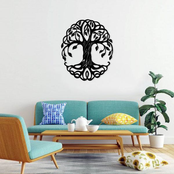 دیوارکوب ماهوت طرح درخت زندگی کد 08