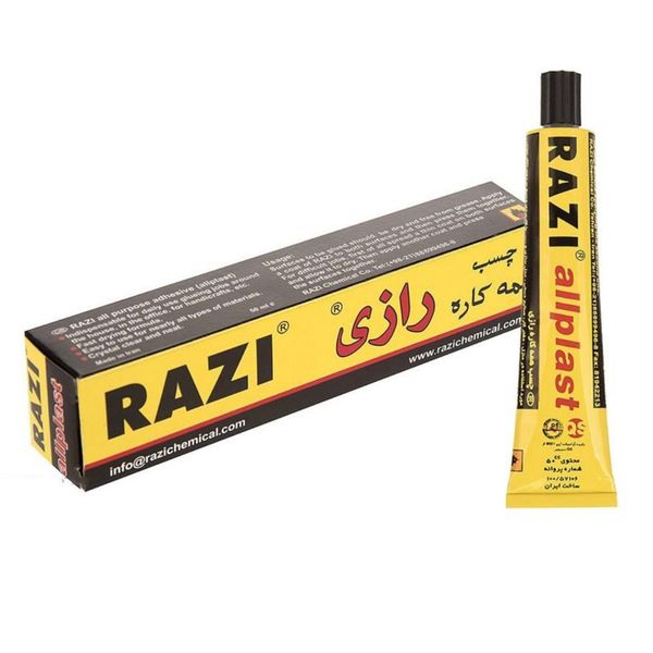 چسب مایع همه کاره رازی مدل 50cc یک عددی