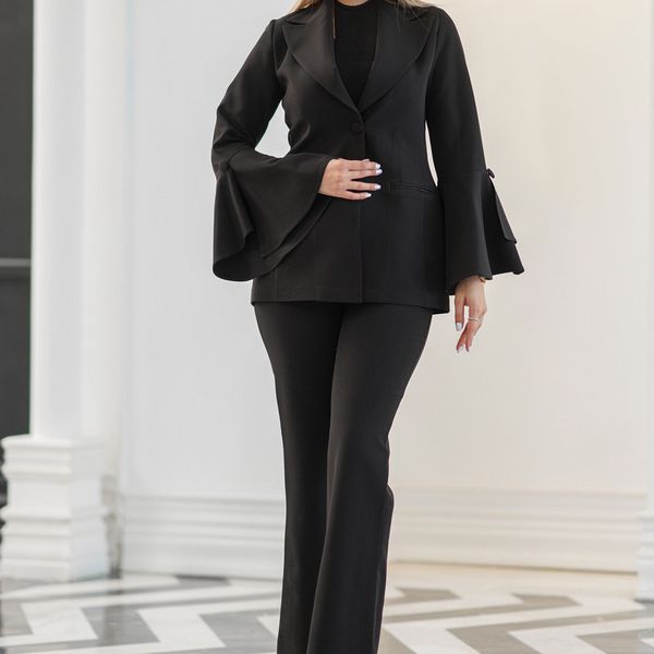 ست کت و شلوار زنانه السانا مدل برگین کد 137401