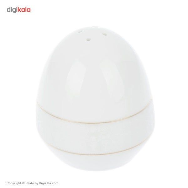 سرویس غذاخوری 28 پارچه چینی زرین ایران سری ایتالیا اف مدل Sepid Sadaf 2 درجه یک