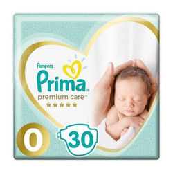 پوشک کودک پریما مدل 01 سایز 0 بسته 30 عددی