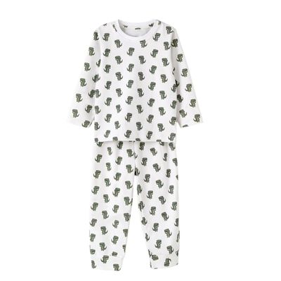 ست تی‌شرت آستین بلند و شلوار راحتی بچگانه مدل MDSS-CH5224