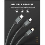 کابل تبدیل USB به microUSB الدینیو مدل LS441 01st طول 1 متر