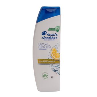 شامپو مو هد شولدرز مدل LEMON FRESHNESS مناسب برای موهای چرب حجم 330 میلی لیتر