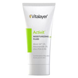 کرم مرطوب‌کننده ویتالیر مدل Activit حجم 40 میلی‌لیتر