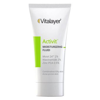 کرم مرطوب‌کننده ویتالیر مدل Activit حجم 40 میلی‌لیتر