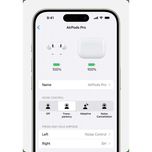 هدفون بلوتوثی اپل مدل AirPods 4 (نسخه دارای نویز کنسلینگ)
