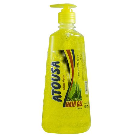 ژل مو آتوسا مدل aloe vera حجم 750 میلی‌لیتر