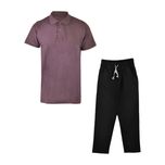 ست پولوشرت و شلوار مردانه مدل MDSS-CG9422