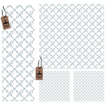 ست رومیزی 4 تیکه رومیزی باز طرح سنتی مدرن کد 11046