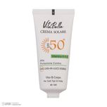 کرم ضدآفتاب بیرنگ ویتابلا +SPF50 مدل 001 مناسب انواع پوست، حجم 40 میلیلیتر
