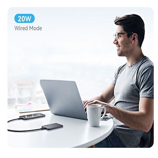 پاوربانک مگسیف یوسمز مدل US-CD231 ظرفیت 5000 میلی آمپرساعت