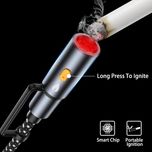 کابل تبدیل USB به لایتنینگ / USB-C / چراغ قوه و فندک الکتریکی مدل 6in1 طول 1.2 متر