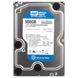 هارد اینترنال وسترن دیجیتال مدل WD Caviar Blue WD5000AAKS ظرفیت 500 گیگابایت
