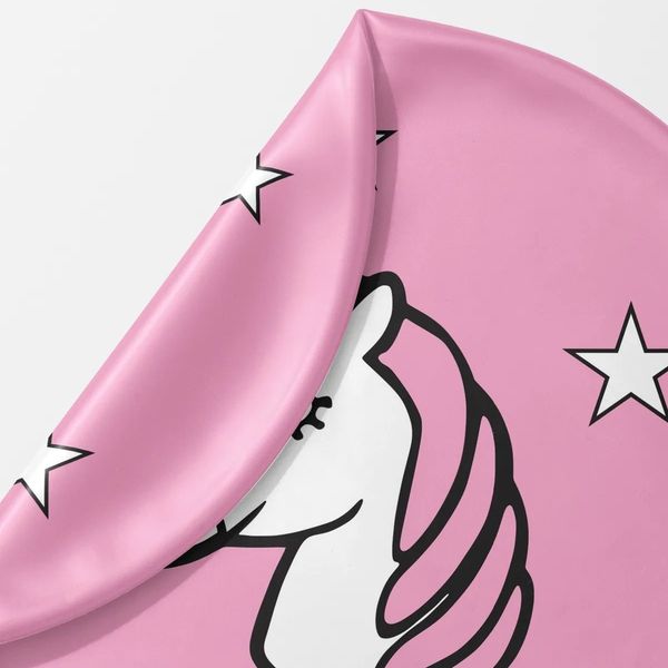 کلاه شنا مدل Pembe Unicorn