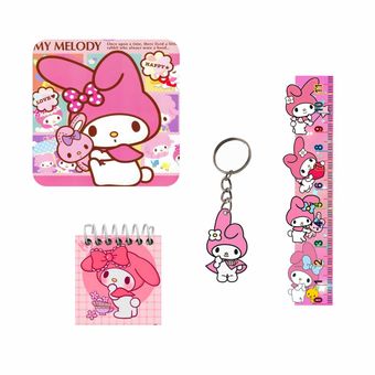 بسته لوازم تحریر مدل ملودی کد new2 مجموعه 4 عددی - جین 12 عددی