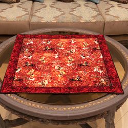 رومیزی طرح شکارگاه کد KN-SQShek65