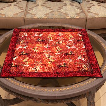 رومیزی طرح شکارگاه کد KN-SQShek65