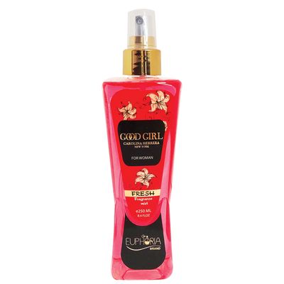 بادی اسپلش زنانه ایفوریا مدل گود گرل کارولینا هررا حجم 250 میلی لیتر