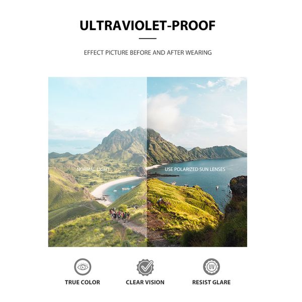 عینک آفتابی مردانه مدل P0201981 Polarized Drive