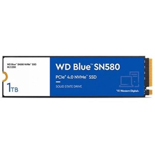 SSD Internal Western Digital Nvme SN580 Blue 1TB