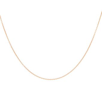 زنجیر طلا 18 عیار زنانه مدل فلامینگو ظریف