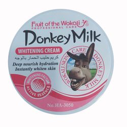 کرم روشن کننده صورت و بدن وکالی مدل شیر الاغ مناسب برای انواع پوست وزن 115 گرم