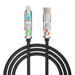 کابل تبدیل Type-c/USB به لایتنینگ/Type-c تسکو مدل GCA 60 W طول 2 متر