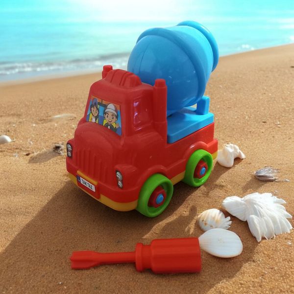 ماشین بازی مدل میکسر آچار دار مجموعه دو عددی