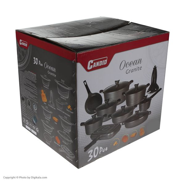 سرویس پخت و پز 30 پارچه کاندید مدل اوشن