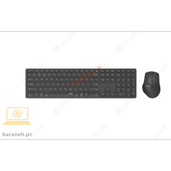 کیبورد و ماوس بی سیم رپو مدل 9800M
