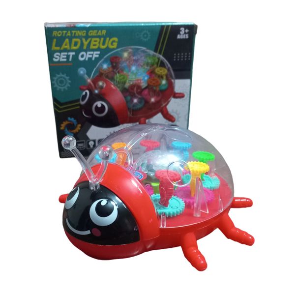 اسباب بازی مدل کفشدوزک چرخ دنده ای موزیکال